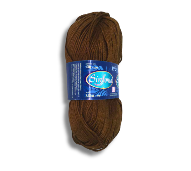 HILO SINFONIA OMEGA 838 CAFE OSCURO